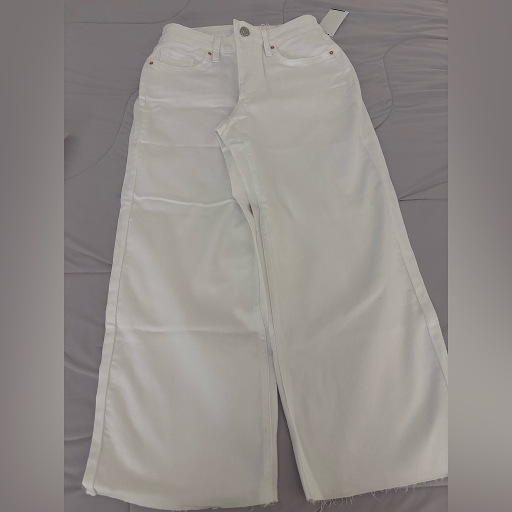 YMI Cutoff White Denim